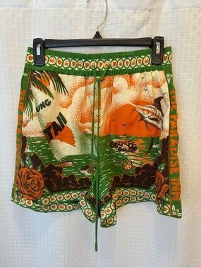 Alemais print shorts size US 2